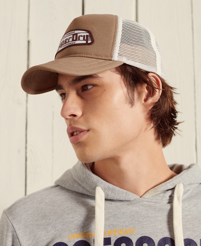 Logo Trucker Hat Superdry