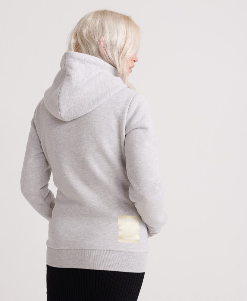 NYC Studio Foil Zip Hoodie Superdry