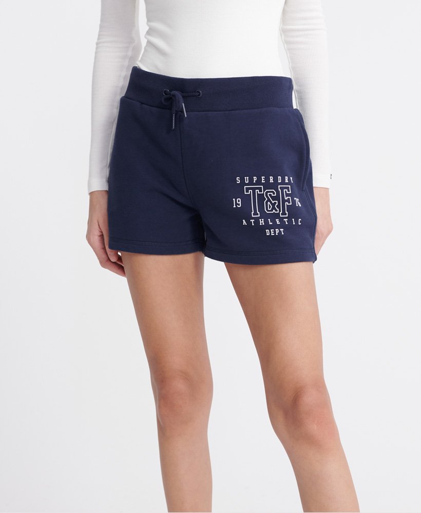 Superdry track and field shorts online