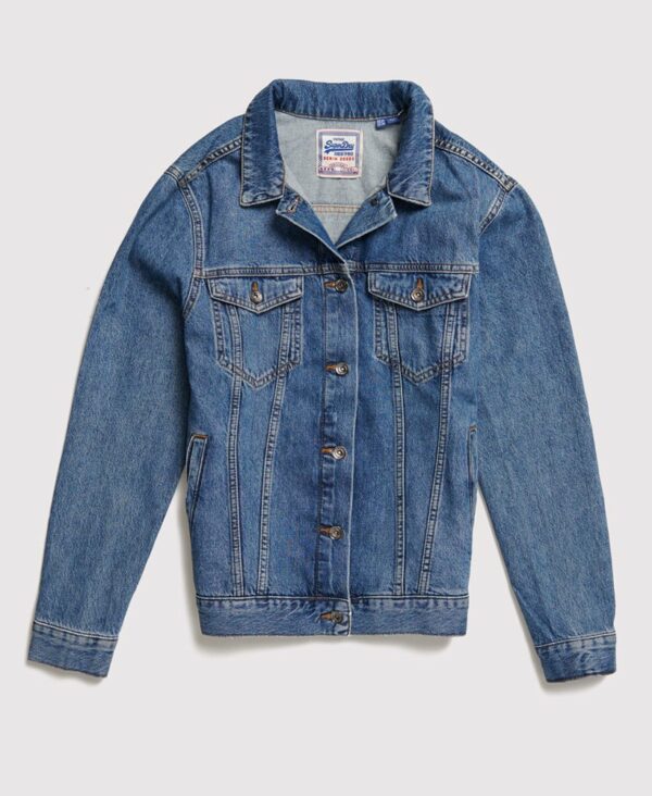Jeans jacket superdry sale