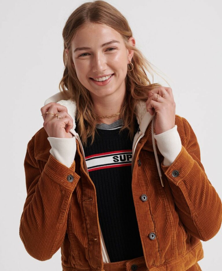 Cord Girlfriend Jacket Superdry