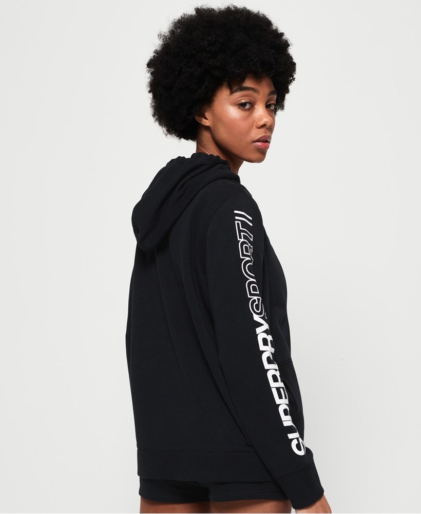 Superdry core sport zip hoodie Clearance
