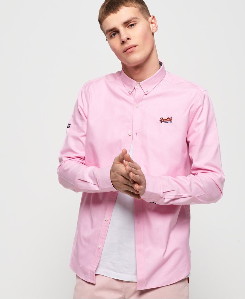 Premium Button Down Embroidered Shirt Superdry