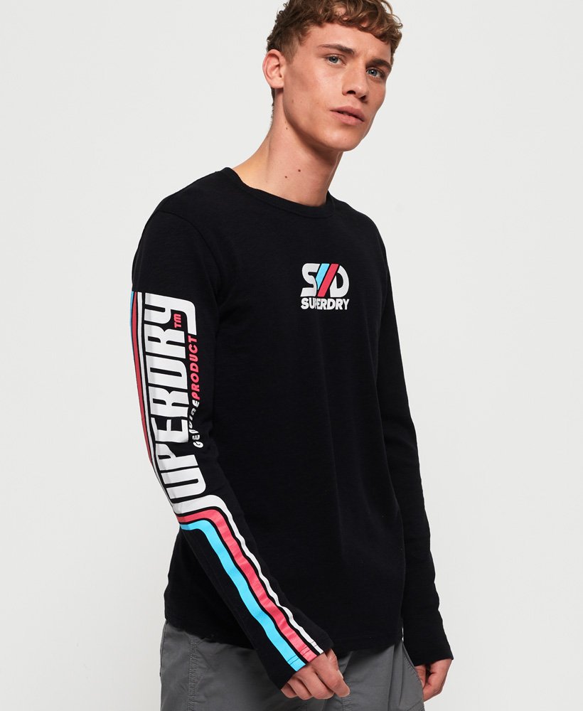 Retro Classic Long Sleeve T-Shirt - Superdry