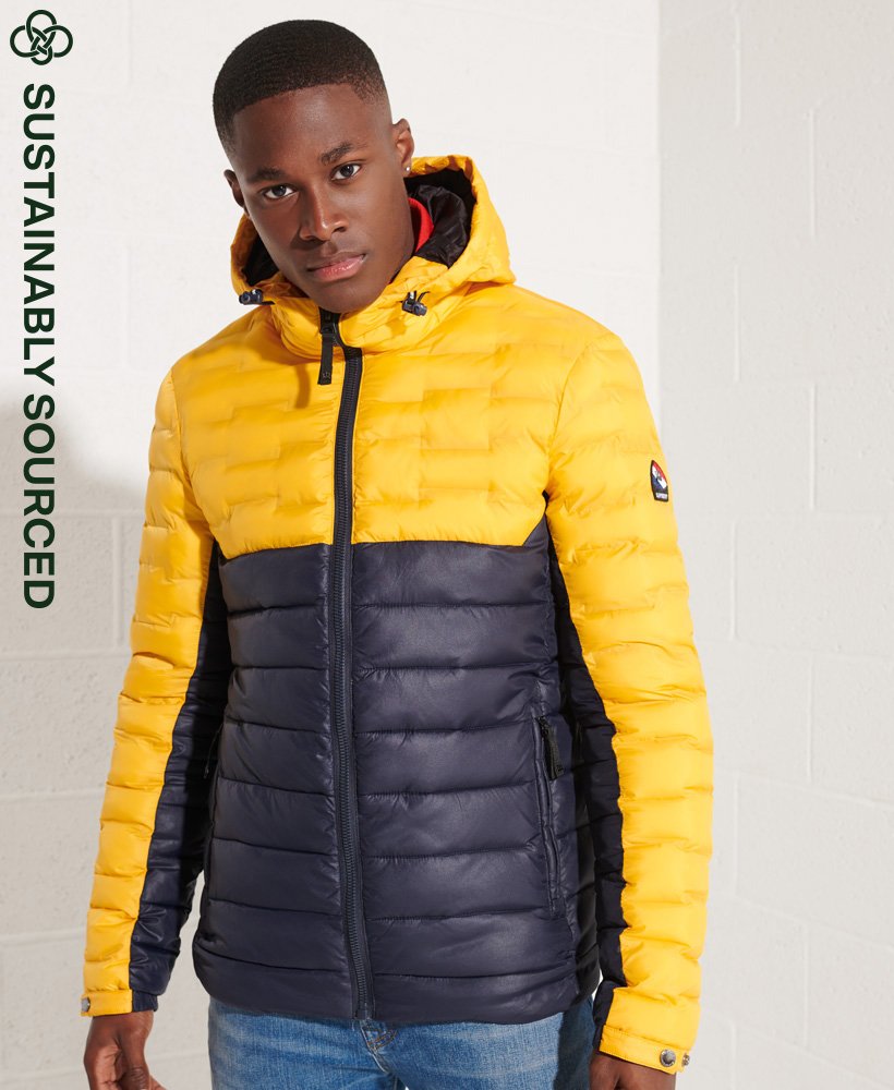 Radar Quilt Mix Padded Jacket - Superdry