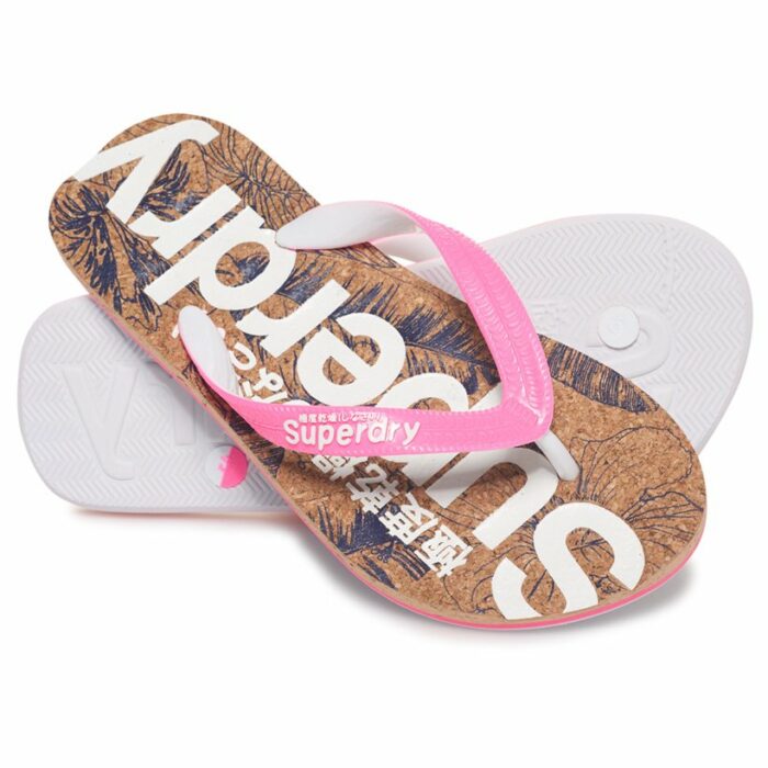 Printed Cork Flip Flop Superdry