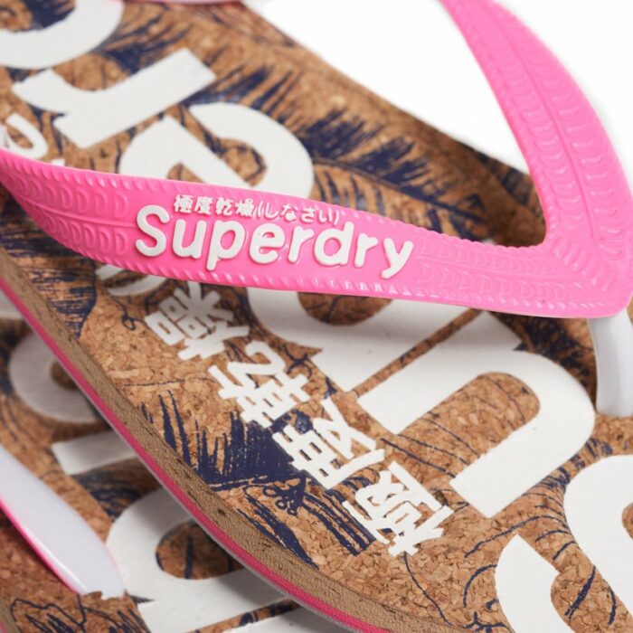 Printed Cork Flip Flop Superdry