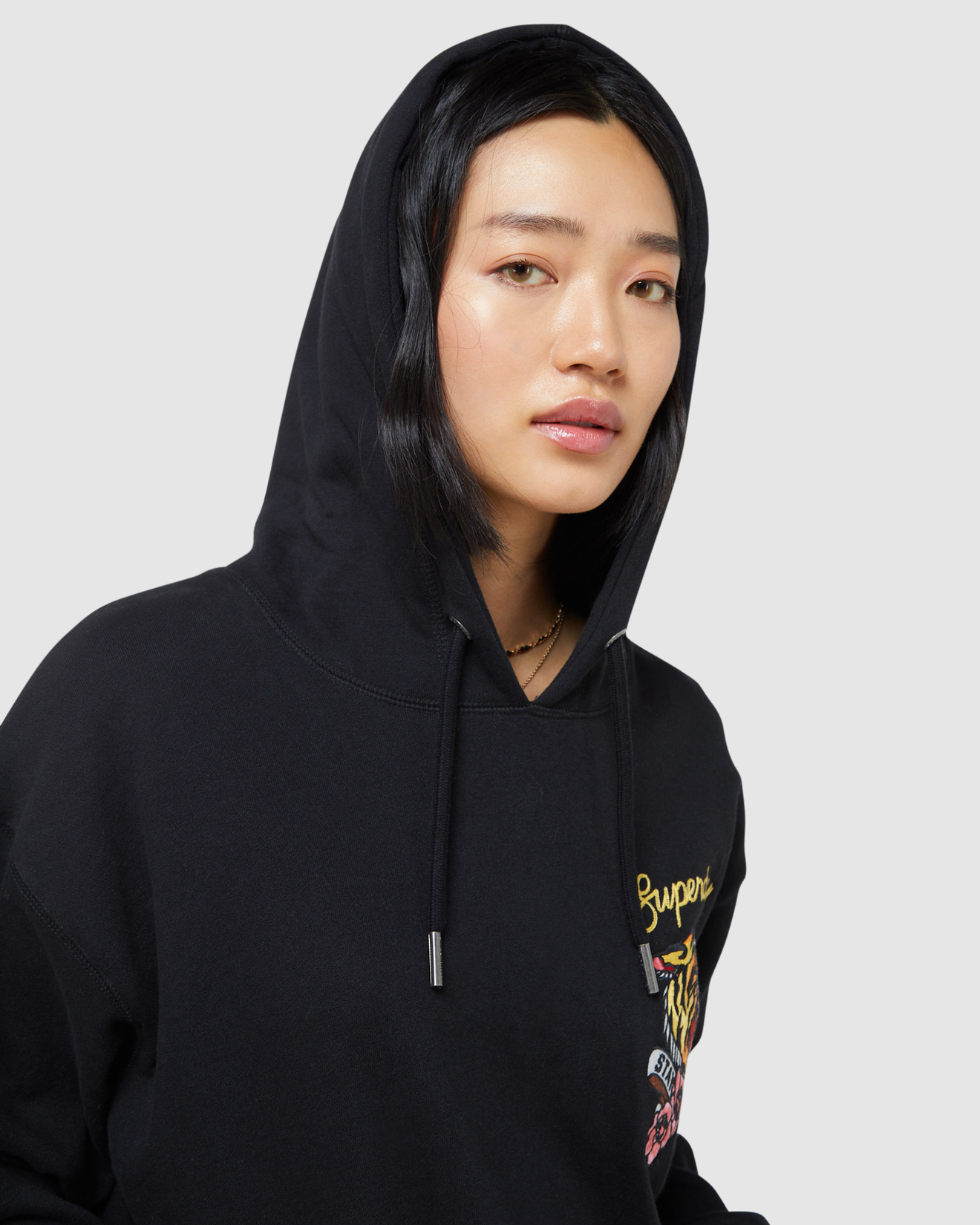 CNY Hooded Sweat Dress Superdry
