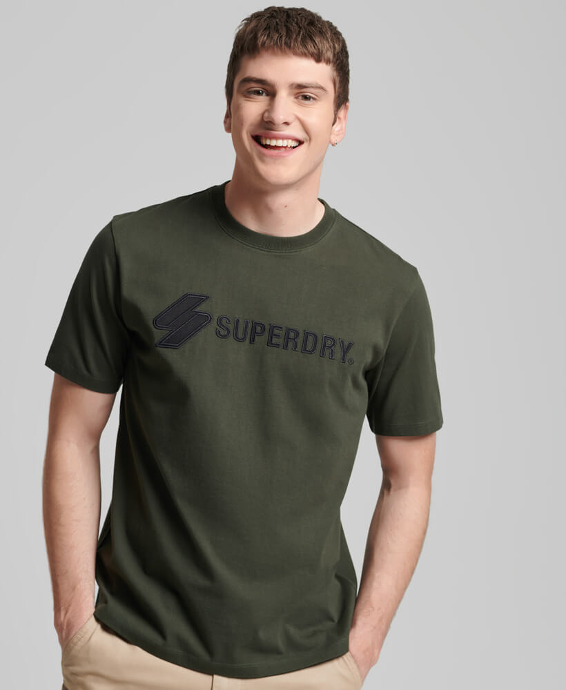 Applique Logo TShirt Superdry