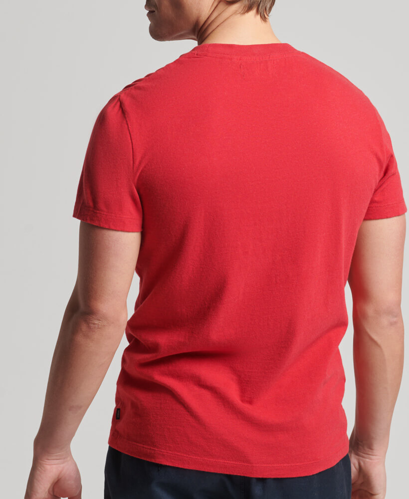 Organic Cotton Micro Embroidered TShirt Superdry