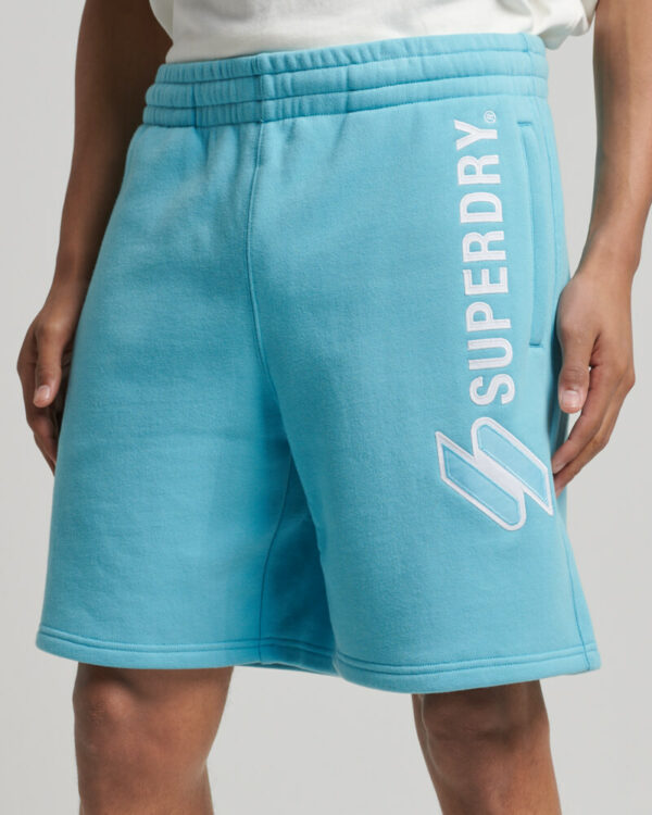 Applique Sweatshorts Milky Blue M7110335A BTE 1