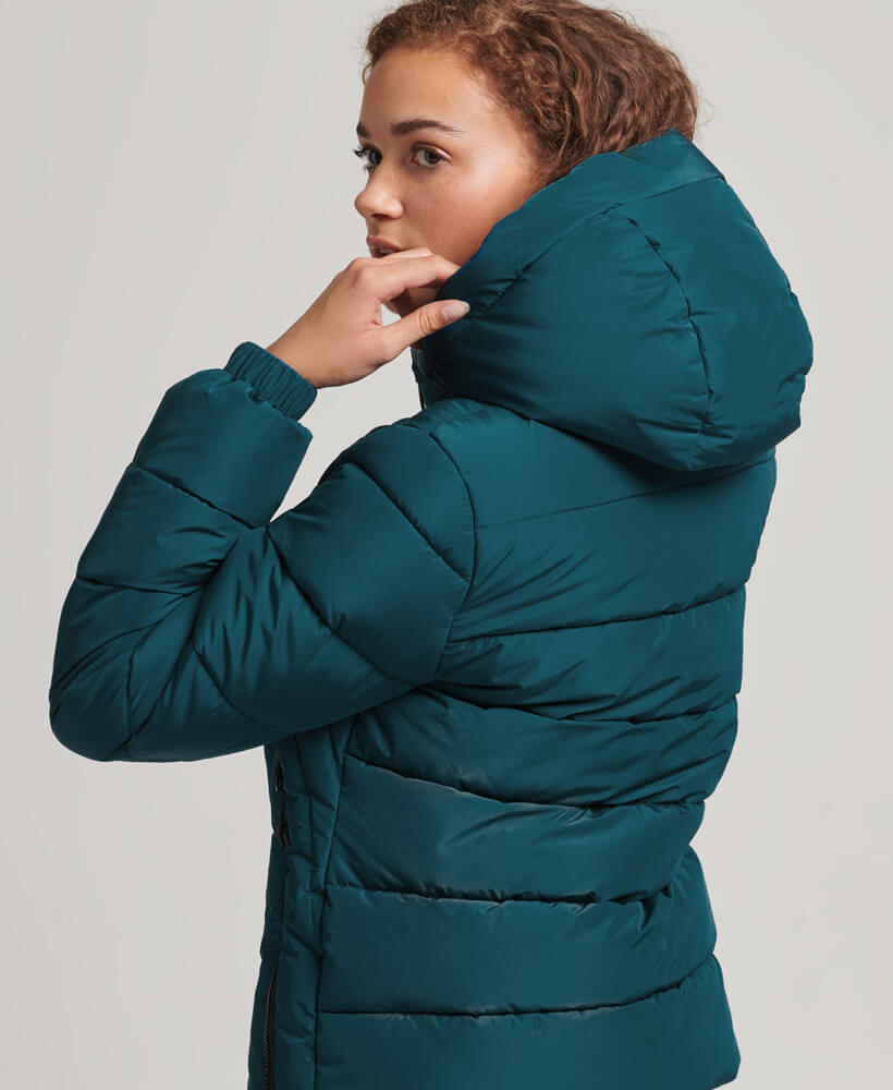 Hooded Spirit Sports Puffer Jacket - Superdry