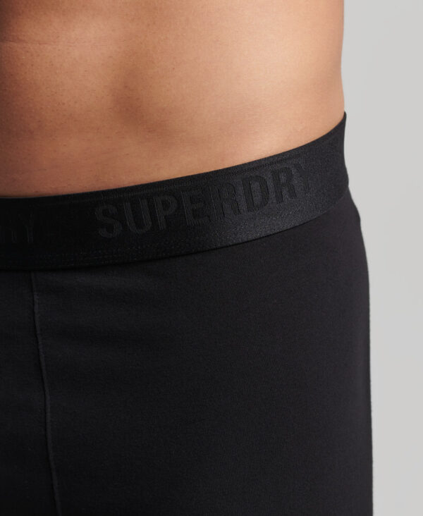 Organic Cotton Boxer Triple Pack Black Grey Optic M3110342A 6PD 3