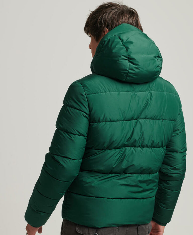 Sports Puffer Hooded Jacket Superdry