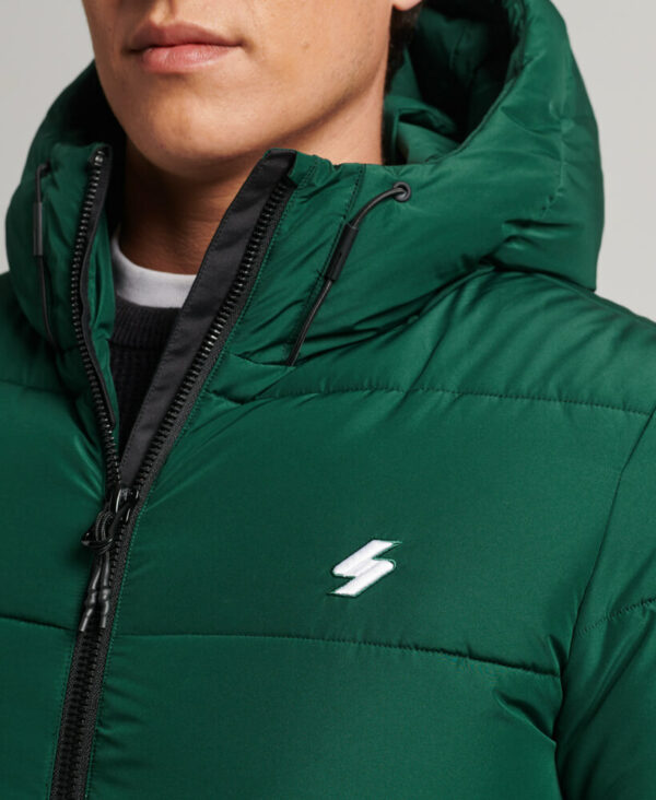 Sports Puffer Hooded Jacket Superdry