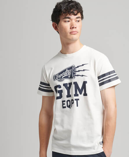 Athletic College Graphic T Shirt Off White M1011502A 71D 1