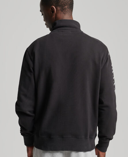 Code Core Sport Half Zip Sweatshirt Black M2011900B 02A 2