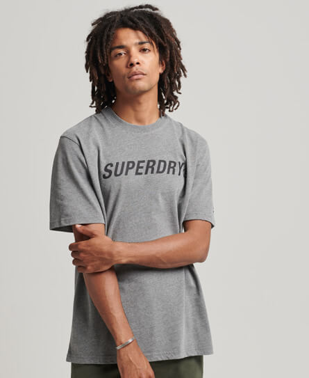 Code Core Sport T Shirt Dark Charcoal Marl M1011617A HEB 1