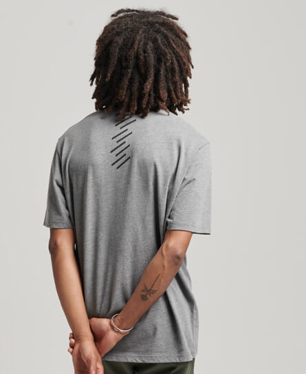 Code Core Sport T Shirt Dark Charcoal Marl M1011617A HEB 3