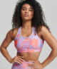 Core Mid Impact Bra Brush Camo Lilac WS311698A 7MK 1