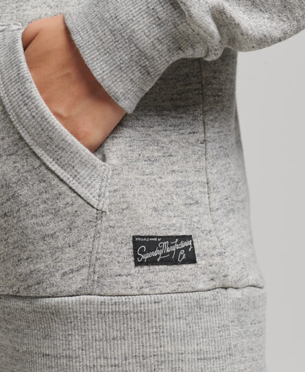 Downtown Scripted Hoodie Athletic Grey Marl W2011695A ZUC 4