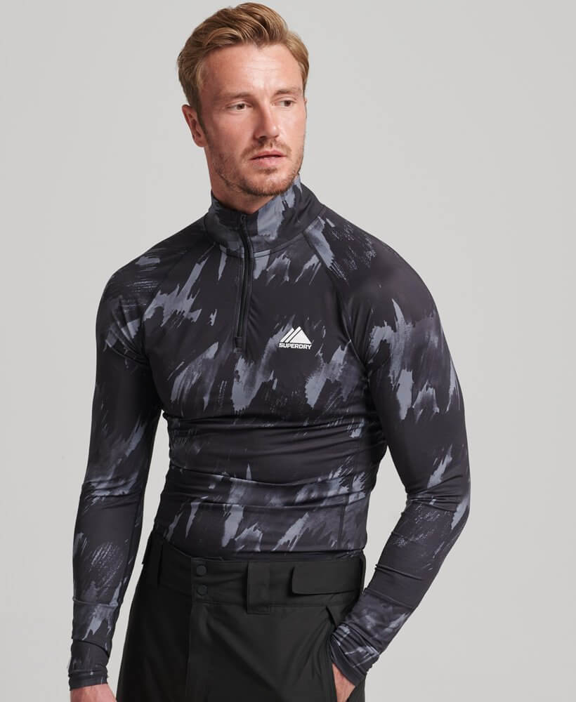 Half Zip Base Layer Top Superdry