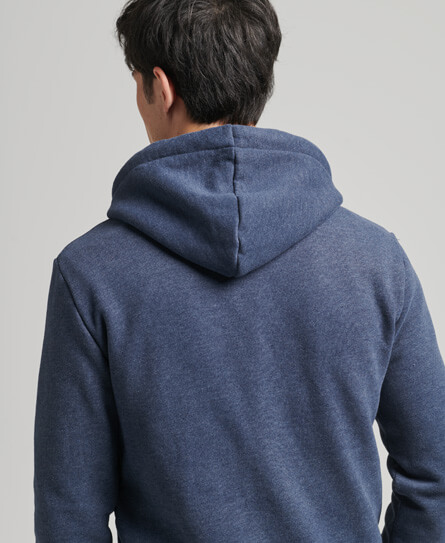 Travel Hoodie Vintage Navy Marl M2011958A ZE2 3