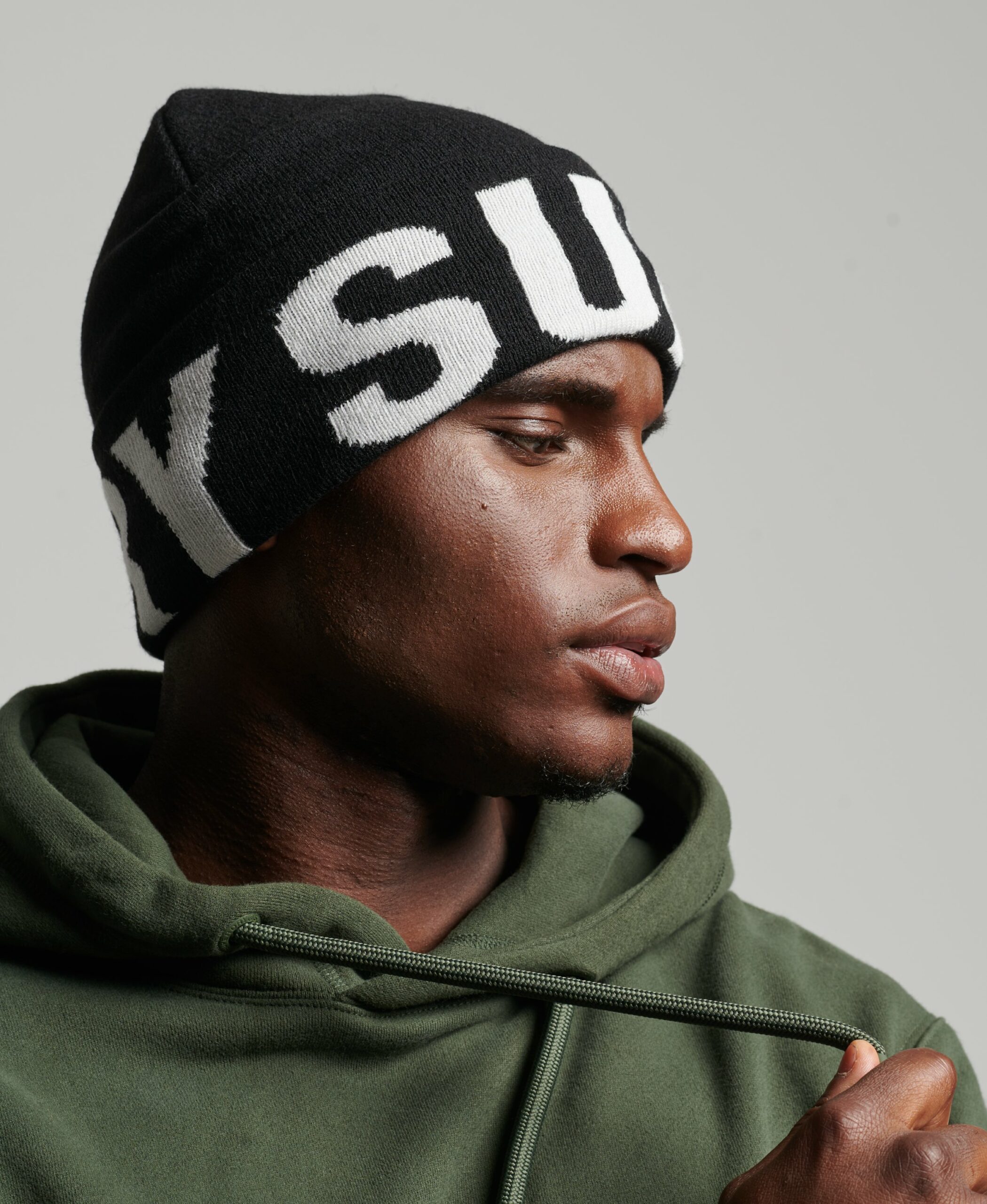 superdry knitted hat