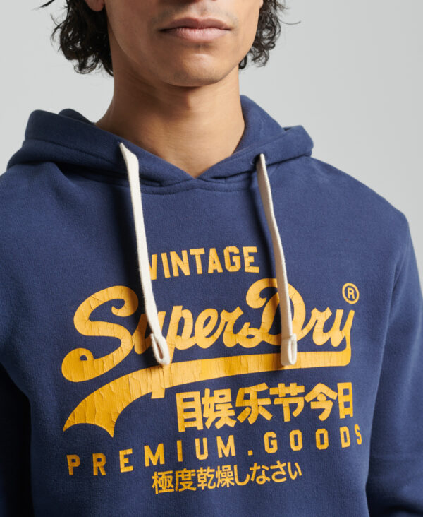 VINTAGE LOGO HERITAGE HOOD Lauren Navy M2012063A JUA 2