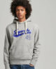 Vintage Athletic City Script Hoodie Athletic Grey Marl M2011959A ZUC 1