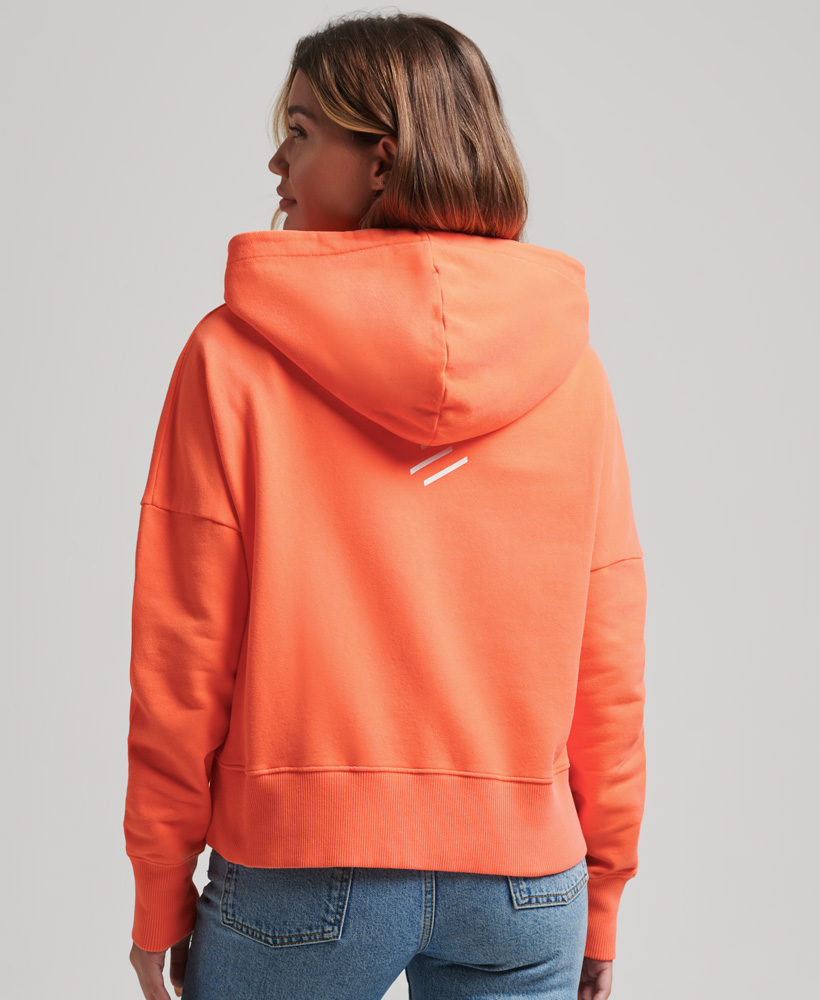 Caution Orange Hoodie – BAUCE