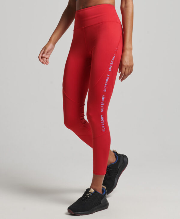 Core 7 8 Tight Leggings Carmine Red WS311695A YGK 1