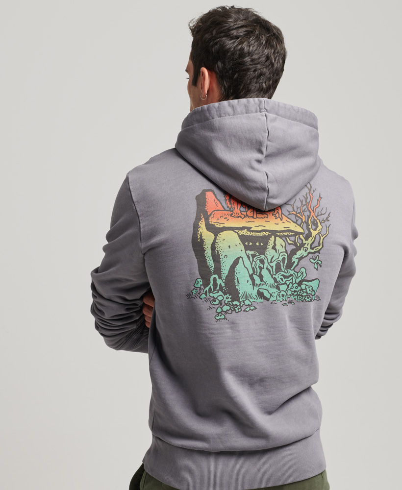 Into The Woods Graphic Hoodie Rock M2011966A HFG 2