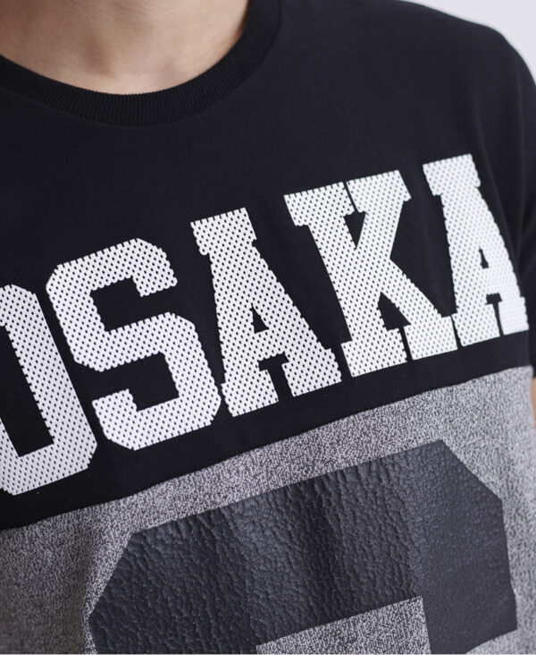 Mono Osaka 6 T Shirt Black Grey Grit M1000503A AE2 5