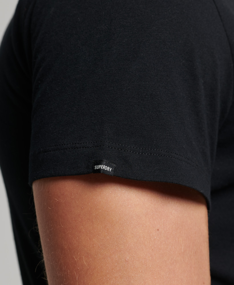 Organic Cotton Essential Micro Logo T-Shirt - Superdry