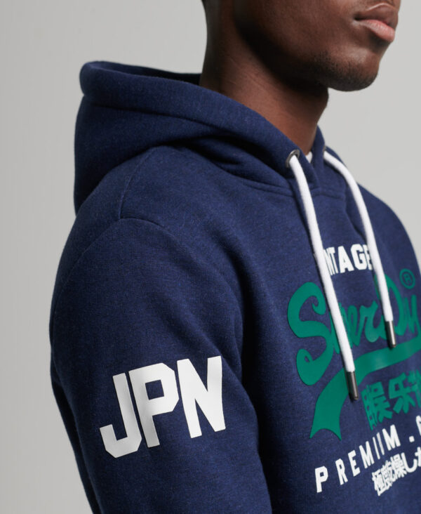 Organic Cotton Vintage Logo Hoodie - Superdry