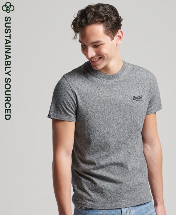 Organic Cotton Vintage Logo T Shirt Triple Pack BrBluMrl CrkBluGG KrstBkMgaGrt M1011362A 6QS 2
