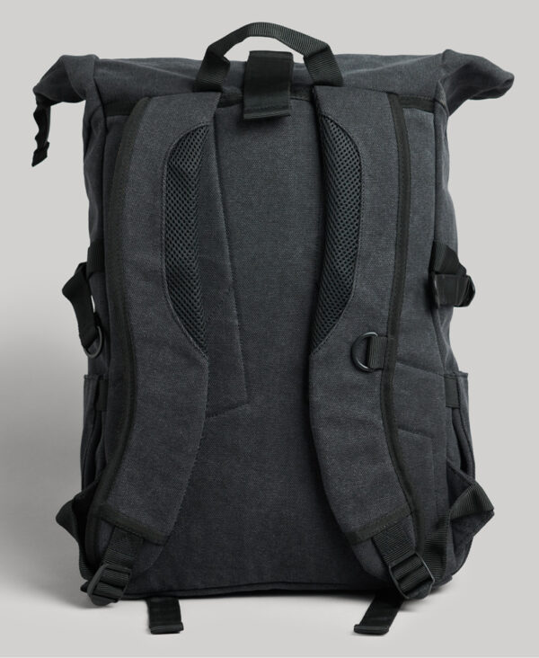 Rolltop Backpack Black Y9110171A 02A 3