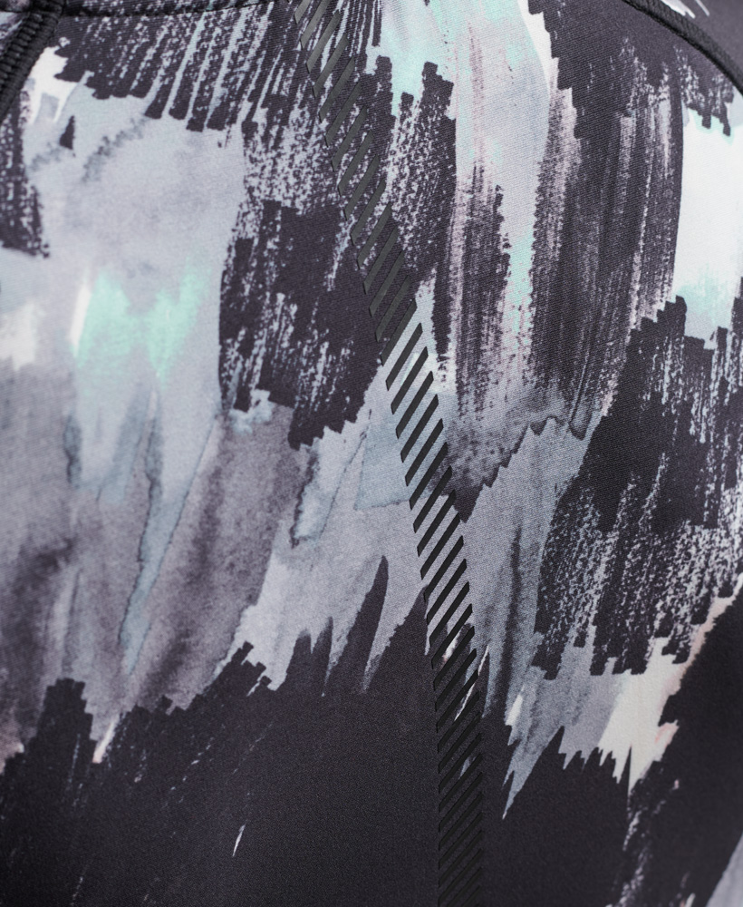 Run 3 4 Tight Crop Top Brush Camo Mint WS311523A 7MR 5
