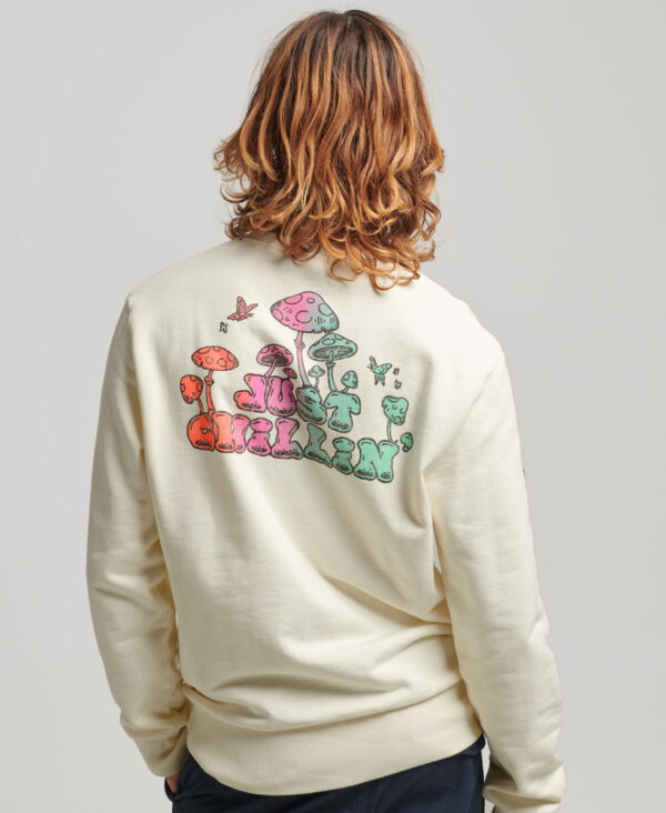 Vintage Into The Woods Crew Sweatshirt Off White M2012119A 71D 1