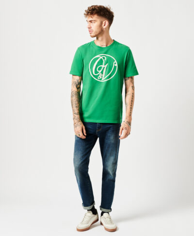 Vintage Monogram T shirt Oregon Green M1011376A GAG 3