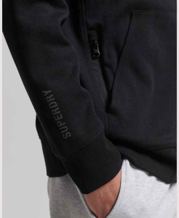 Code Tech Zip Hoodie Black M2011804A 02A 5