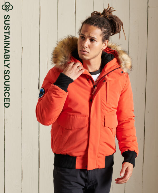 Everest Bomber Jacket Bold Orange M5011113A UM2 1