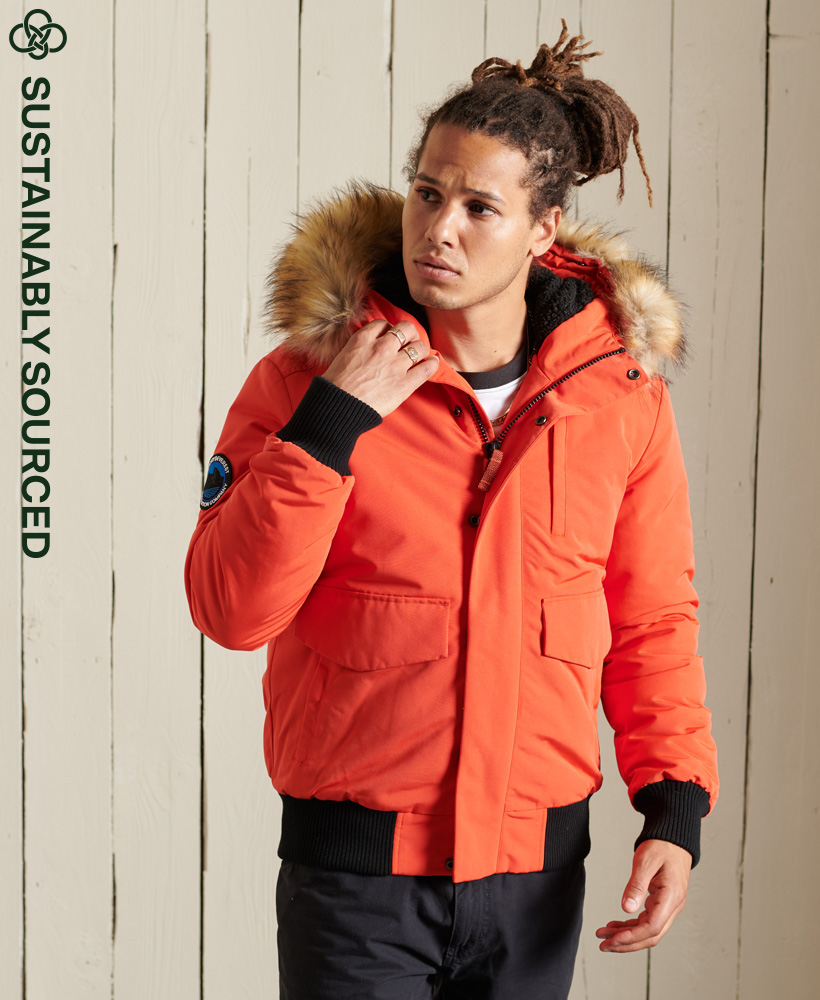 Everest Bomber Jacket Bold Orange M5011113A UM2 1