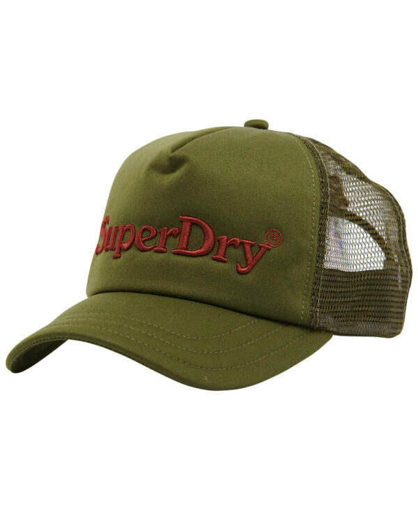 Graphic Trucker Cap Rosemary Green Y9010979A V0V 1