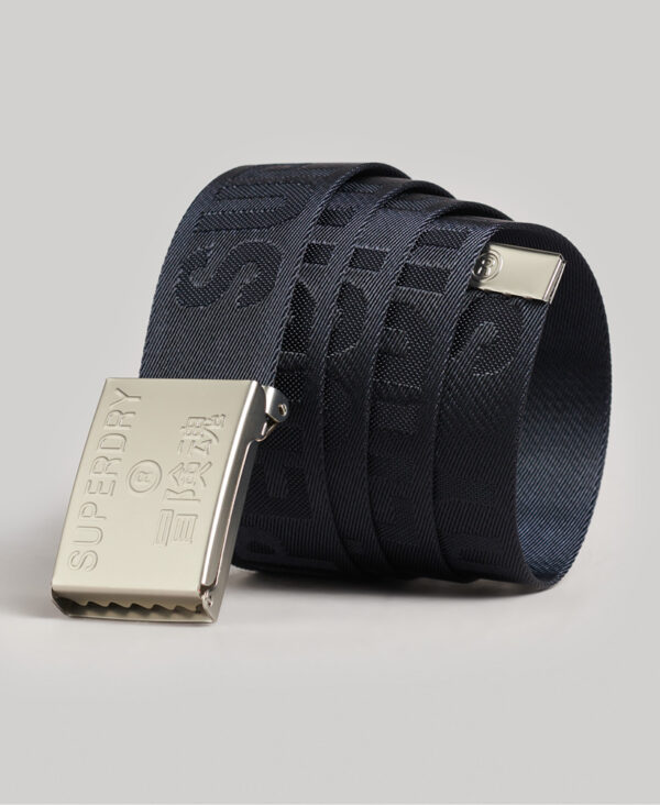 Montauk Fabric Belt Navy M9210103A 11S 1