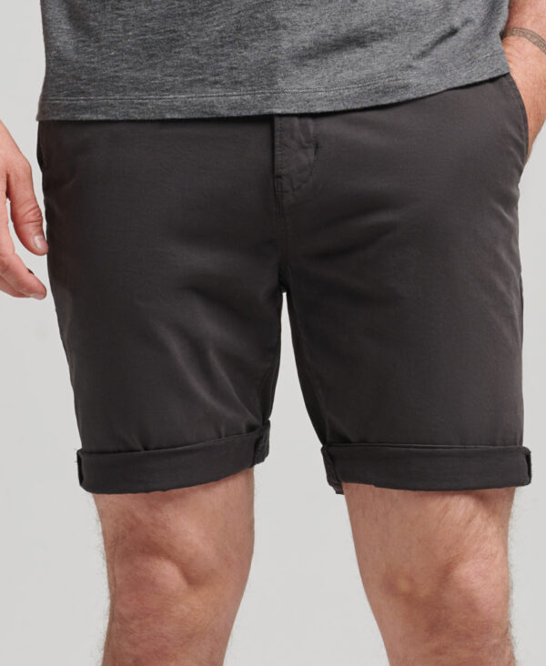 Organic Cotton Core Chino Shorts Black M7110334A 02A 1