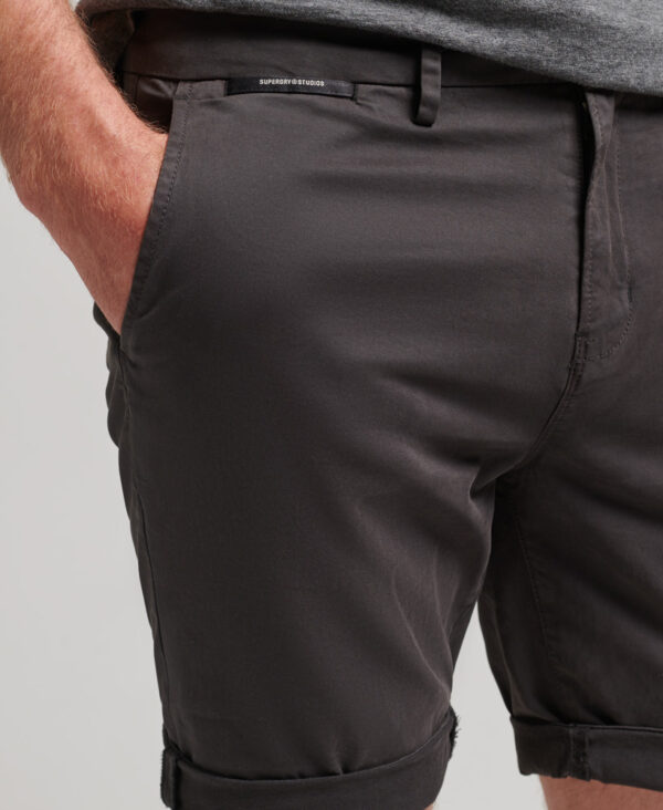 Organic Cotton Core Chino Shorts Black M7110334A 02A 4