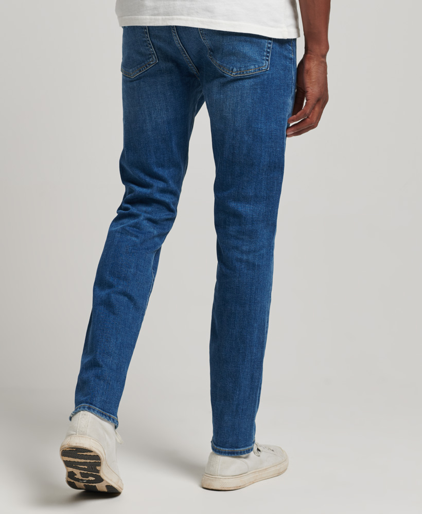 Organic Cotton Slim Jeans Stanton Bright Blue Rip M7010888A 7VZ 2