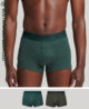 Organic Cotton Trunk Multi Double Pack Olive Enamel M3110346A 6PP 1